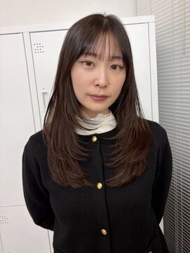 トラッキンアップザパス(TRUCKIN UP THE PATH) ヘイゼルベージュ × ナチュラルレイヤー × 韓国レイヤー