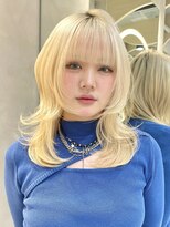 ロンドアンメゾン 原宿(Lond un Maison.)&nbsp;韓国顔周り/ハイレイヤーカット/ワンホンレイヤー/原宿0302