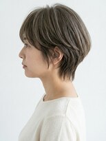 アンドヘアサロン(AND hair salon) 白髪ぼかしハイライト/大人ショート/ナチュラルショート