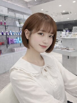 ルクス スマートサロン(Luxs SmartSalon) ぱつっと顎ラインボブ