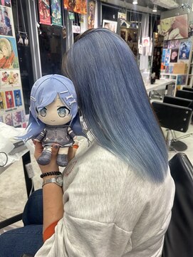 トーキョー オタクヘアー(TOKYO OTAKU HAIR) ぶいすぽっ! 夜乃くろむ 推しカラー