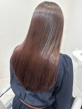 ベル サウス(BHEL south) 津市ロングレイヤーカットハッシュカット透明感カラー重めロング
