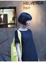 ヘルベチカ・ヘア(Helvetica hair)&nbsp;[helvetica hair] neo pleats bob