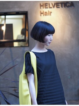 ヘルベチカ・ヘア(Helvetica hair) [helvetica hair] neo pleats bob