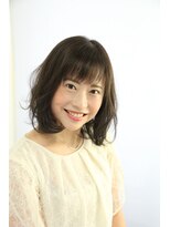 シャロム美容室 南風台店 ニュアンスカール透明感ボブ