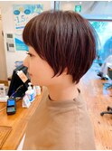 ショートボブ/ミニボブ/マッシュ/切りっぱなし/柏駅