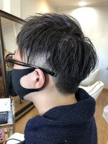 フリー(Free)&nbsp;短髪ツーブロック束感モテる黒髪ショート