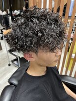 ヘアーサロンエヴァル(EWALU) 波巻きパーママッシュ