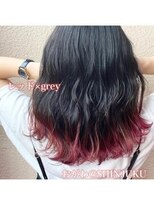 ワット 原宿店(W)&nbsp;【＊レッド×grey＊】W-ワット-原宿店