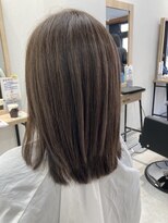 エルプラスヘアー(L+hair)&nbsp;白髪ぼかしハイライトカラー（40代後半）