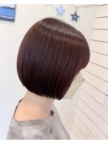 ラニハナクドウ(lanihana.kudo)&nbsp;+＊～パツッとボブwithエノグカラーチェリーオレンジ～＊+