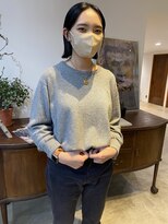 ヘアーアイストゥーレ(HAIR ICI TRE)&nbsp;ボブ／ぷつっとボブ／担当　渡邉桜桃