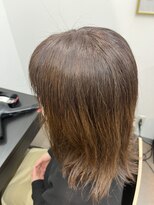 ビーズカラー ヤマザワ富谷成田店&nbsp;オーガニックカラー根元染め