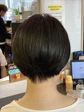 フレンズ 環状通東店(friend's) セシルカット　ブルーブラック　20代　マッシュショート　5