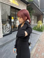 アイリー 名古屋(A/LEE)&nbsp;ボブ／ピンクヘア
