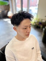 バーバーショップ ネオ セカンド(BARBERSHOP NEO2nd) ツーブロック×スキンフェード　ビジネスショート