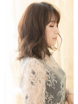 カバーヘア イヴ 戸頭店(COVER HAIR EVE) グレーベージュこなれヘアミディアムウルフ313Y戸頭20代30代40代