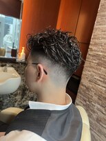 ヘアモード キクチ 銀座店&nbsp;銀座　ビジネスパーマスタイル　〈理容室〉