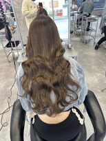 キッススワン(KISS SWAN)&nbsp;札幌美容室【巻きでもツヤツヤ】大人可愛い透明感カラー