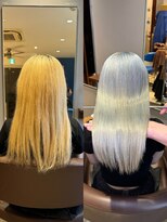 スカイ(SKY)&nbsp;ケアカラー、髪質改善ケラチントリートメント