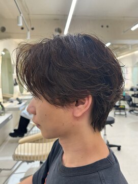 ニコ トウキョウ ヨコハマ(nico) メンズ/センターパート/ニュアンスパーマ