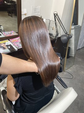 ムーブ(Moob) ツヤ感落ち着き感のあるカラー×髪質改善【別府】