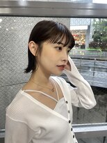 メゾンアクア 表参道(Maison ACQUA)&nbsp;◎ショートレイヤーボブウルフ縮毛矯正10代20代30代