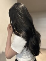 アイシー 表参道(ICY)&nbsp;ワンホンレイヤーカット&ダークグレージュ