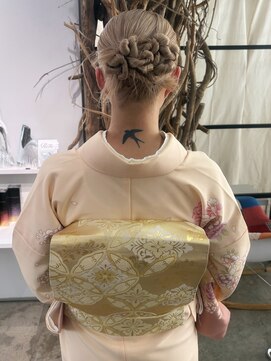 ソーソー(SoSo) 《SoSo》ヘアセット×訪問着着付け