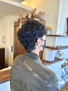 ヘアー ミュゼ 柱店(HAIR Musee) シャドウパーマ