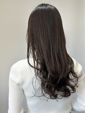 アヤラ オーガニックアンドスパ 東船橋店(AYALA) 【江添茉友】メルティカラー/ショコラブラウン/フェミニンロング