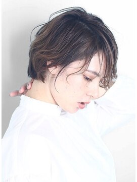 インセプション 銀座(INCEPTION) ショート・ボブ/白髪ぼかし/ハイライト/絶壁解消/30代/40代/50代