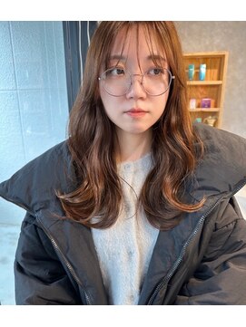 ハウリーヘアアンドスパ(HAURY hair&spa) レイヤー/ショコラベージュ【髪質改善/縮毛矯正/くびれヘア】