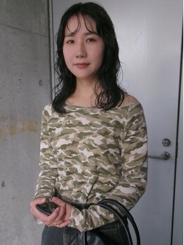 ケノミカ(KENOMIKA.)の写真/自然な柔らかさと毛先の動きで女性らしさUP♪再現性の高いふんわりパーマで毎日のスタイリングも楽に◎