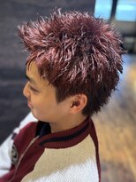 エクファフォーメン(EX-FA FOR MEN)&nbsp;ブルーブラック/スペインカール/スパイキーショート/瀬田