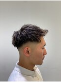 ツイストスパイラル×フェードカット