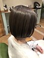 アグ ヘアー クレスタ 川越駅前店(Agu hair cresta) 透明感のあるグレージュカラー