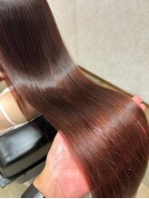 ブランブラン(Blanc blanc) 艶髪ボルドーブラウン