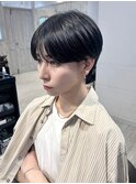 メンズカット/シースルー/ニュアンスパーマ/韓国