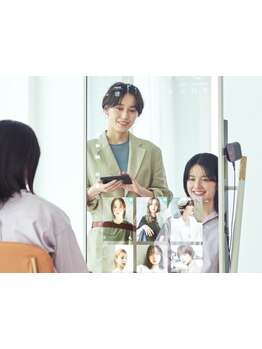 最新AIミラーの顔タイプ診断を元に、似合うスタイルを探せます♪お気軽にご質問ください◎［恵比寿］