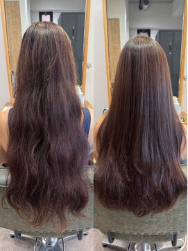 オッジバイケンジ(oggi by KENJE) 縮毛矯正/ストレートヘア/ひふみ