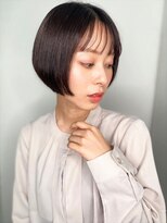 カバーヘア ブリス 戸田公園西口店(COVER HAIR bliss)&nbsp;アッシュグレージュ丸みショートマッシュp1戸田公園20代30代40代
