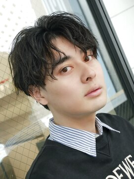 リップスヘアー 銀座(LIPPS hair) 波巻きセンターパート