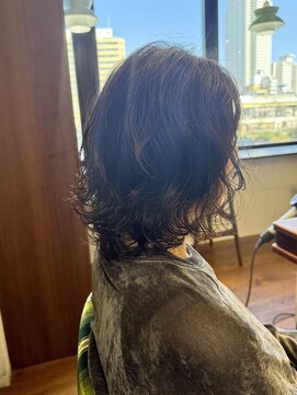 エルサフィロ キタハマ(el zafiro kitahama) 30×40×50代×似合わせカット×パーマ