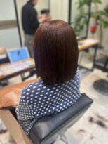 ケンジ 南林間(KENJE)&nbsp;髪質改善×艶髪×ブラウンカラー【南林間】