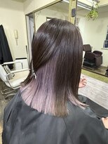 ロール(ROLL)&nbsp;インナーカラー　ラベンダー　シルバー　ブルーバイオレット