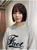 【NICA】ピンクブラウン×ボブ＊緒方