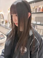 エスデザイン(es design)&nbsp;レイヤー×グレージュ【ブリーチなしダブルカラー】