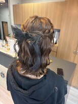 アリカ(arika)&nbsp;ハーフアップ