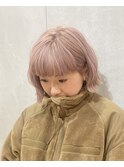ペールピンク / ボブ